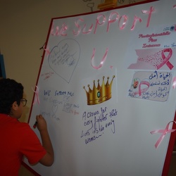 Breast Cancer Awareness Day, Grade 5-8 Boys 