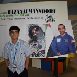 UAE Astronaut-Hazaa AlMansouri, Grade 5-10 Boys