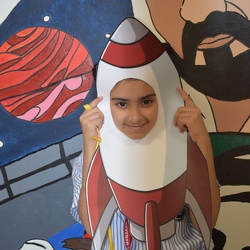 Zayed's Ambition Embraces Space, Girls Section