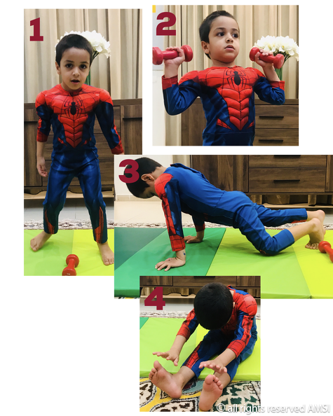 Ibrahim's costume