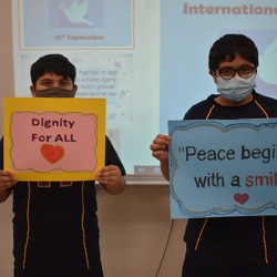 International Peace Day, Grade 7 Boys